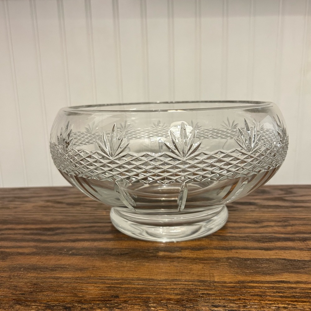 Bohemia crystal bowl